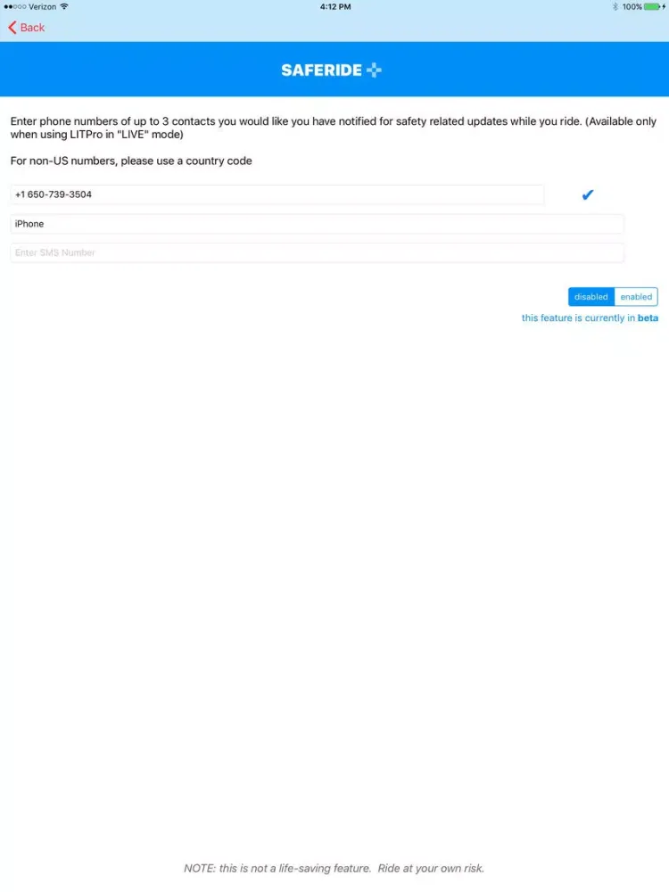 Скриншоты LITPro LIVE iPad 